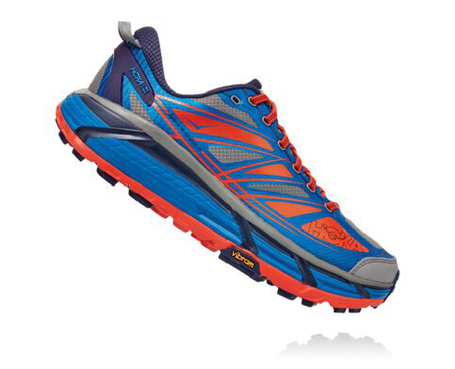 Hoka One One Mafate Speed 2 Trailskor Herr - Blå - QJYAF-7453